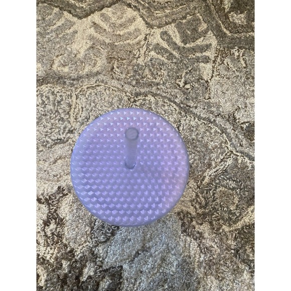 Starbucks Icy Lilac Iridescent Cold Cup 16oz Studded Tumbler W/ Lid & Straw NEW - Picture 3 of 7